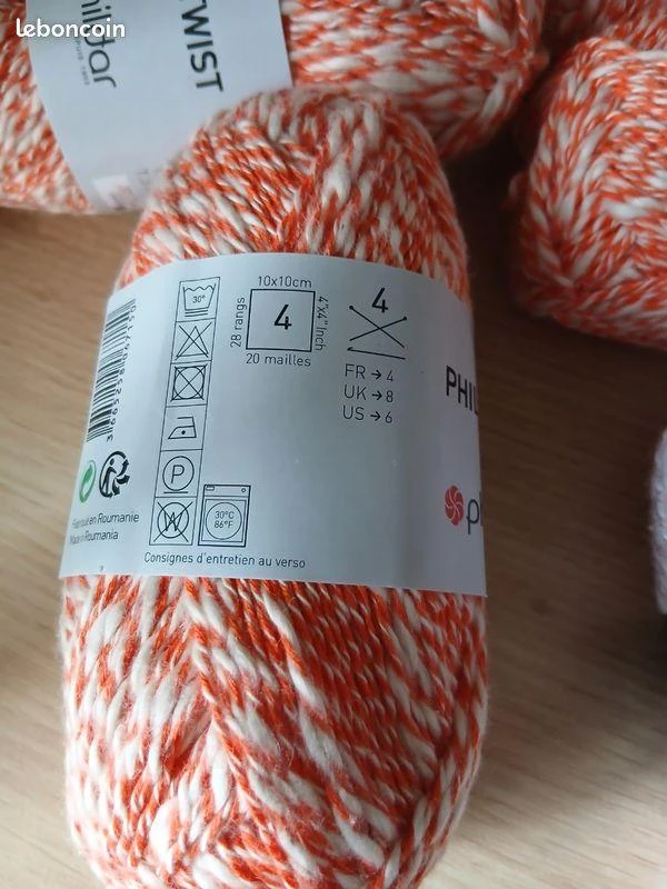 Lot of 14 balls of Phildar sevedylan yarn – photo 5